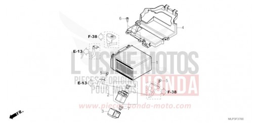 BATTERIE CL500AP de 2023